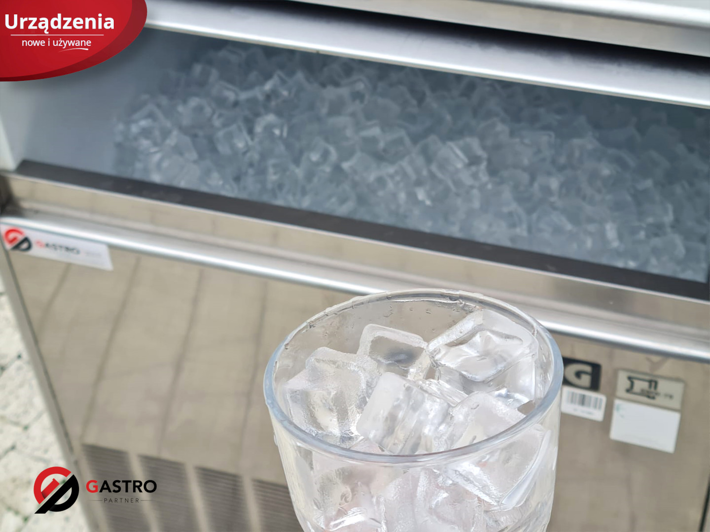 Kostkarka do lodu Simag SMN 75 WS - 65 kg - obrazek 3