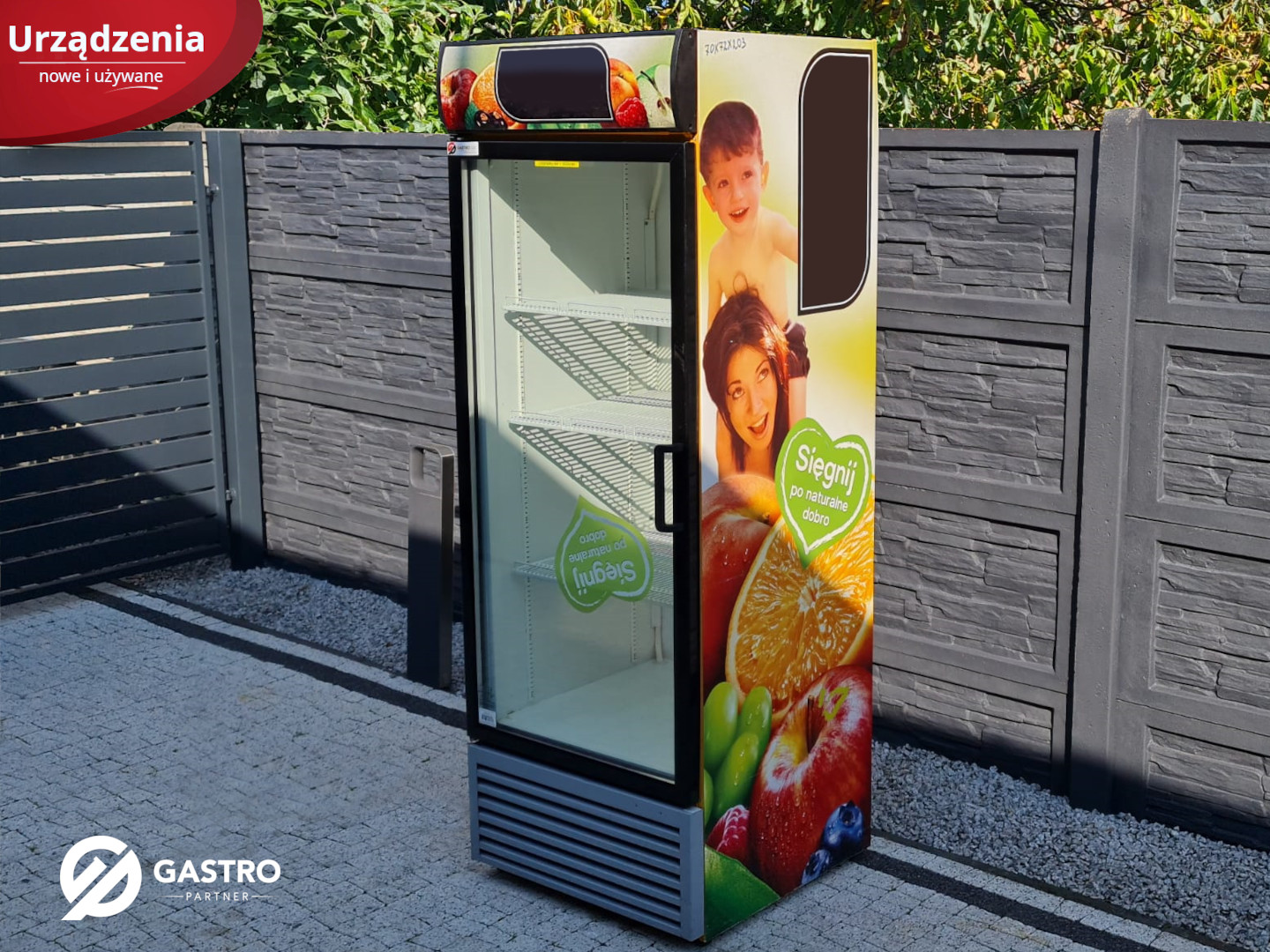 Witryna chłodnicza przeszklona lodówka FRIGOREX FV 650 - obrazek 2