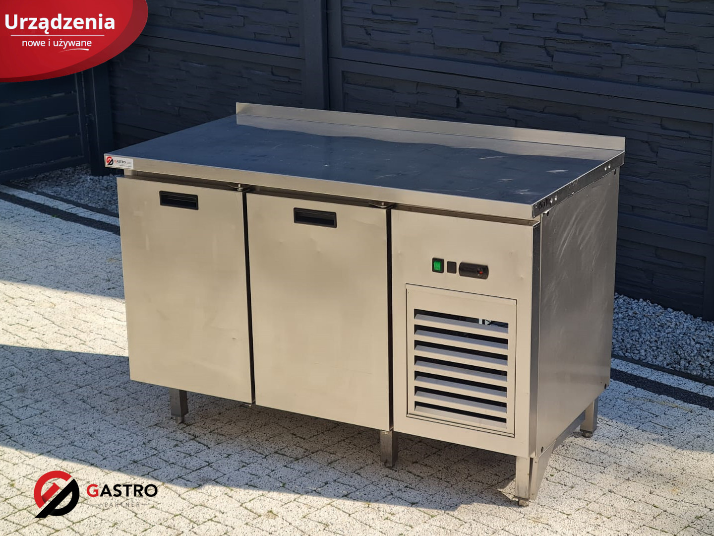 Stół chłodniczy 2 drzwiowy 1360x700x870