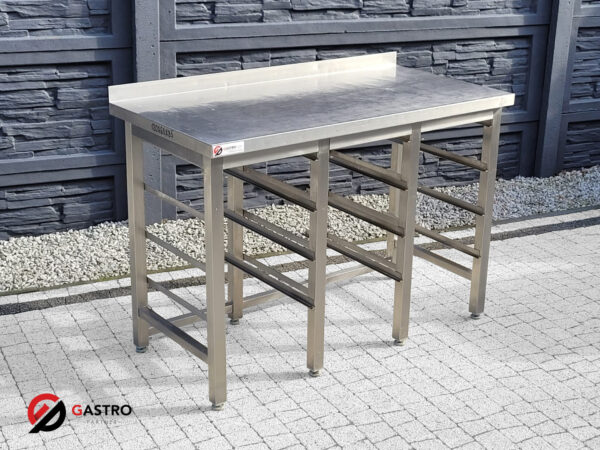 Podstawa gastronomiczna z prowadnicami wym.120x60x85