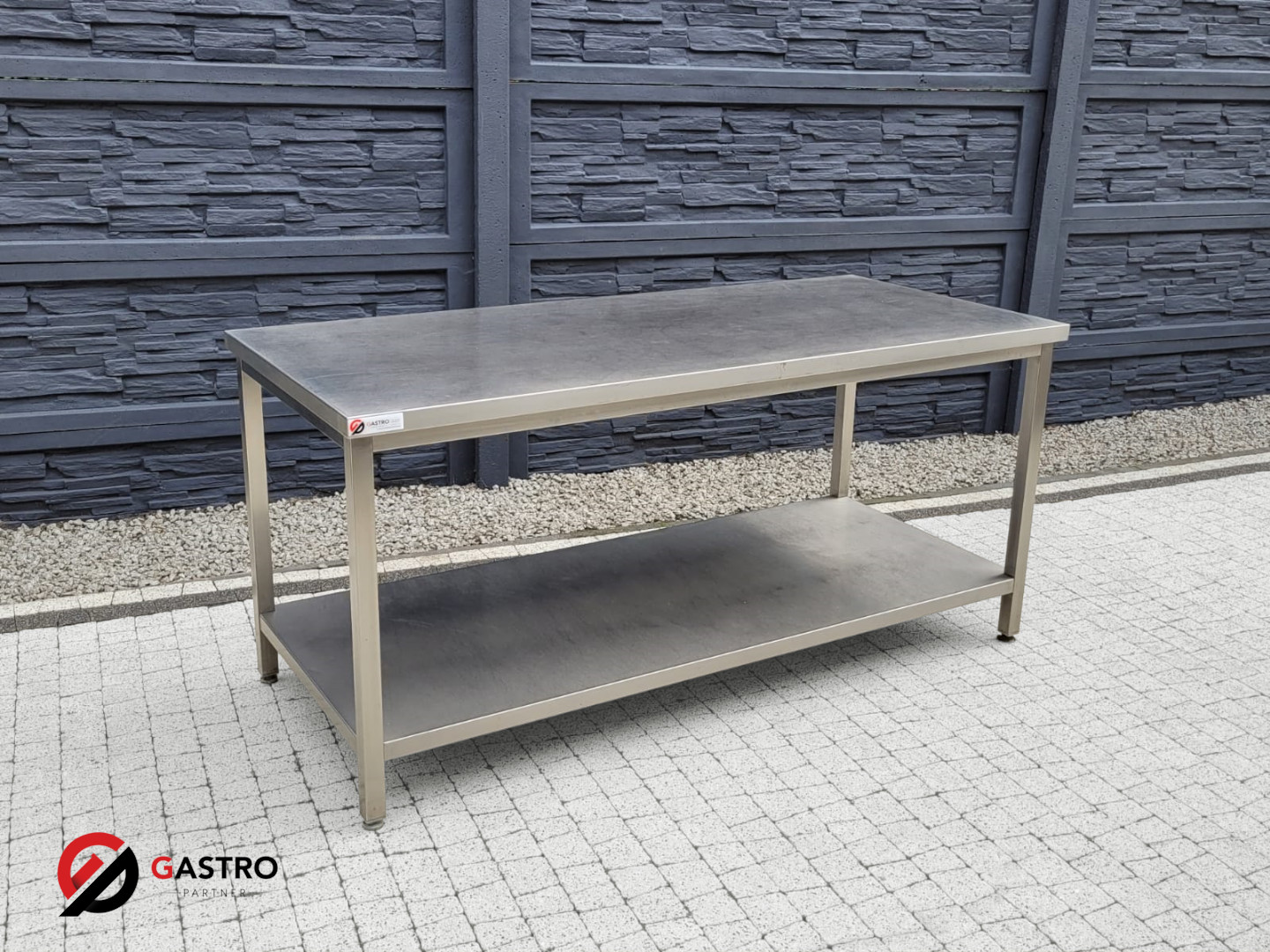 Stół centralny z półką 1800x800x850