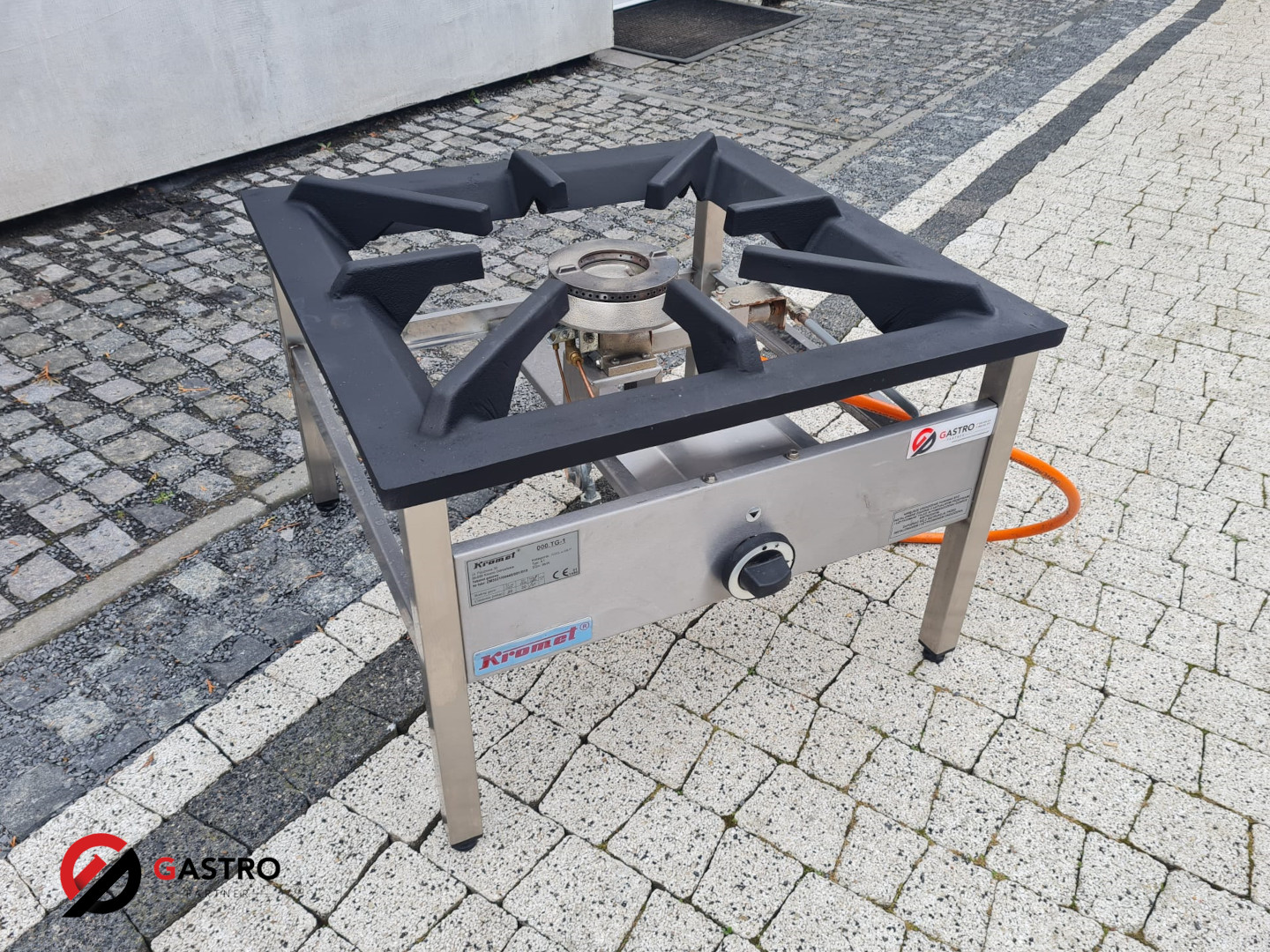 Taboret gazowy marki Kromet pogrzewczy gazowy moc 9kW 000.TG-1