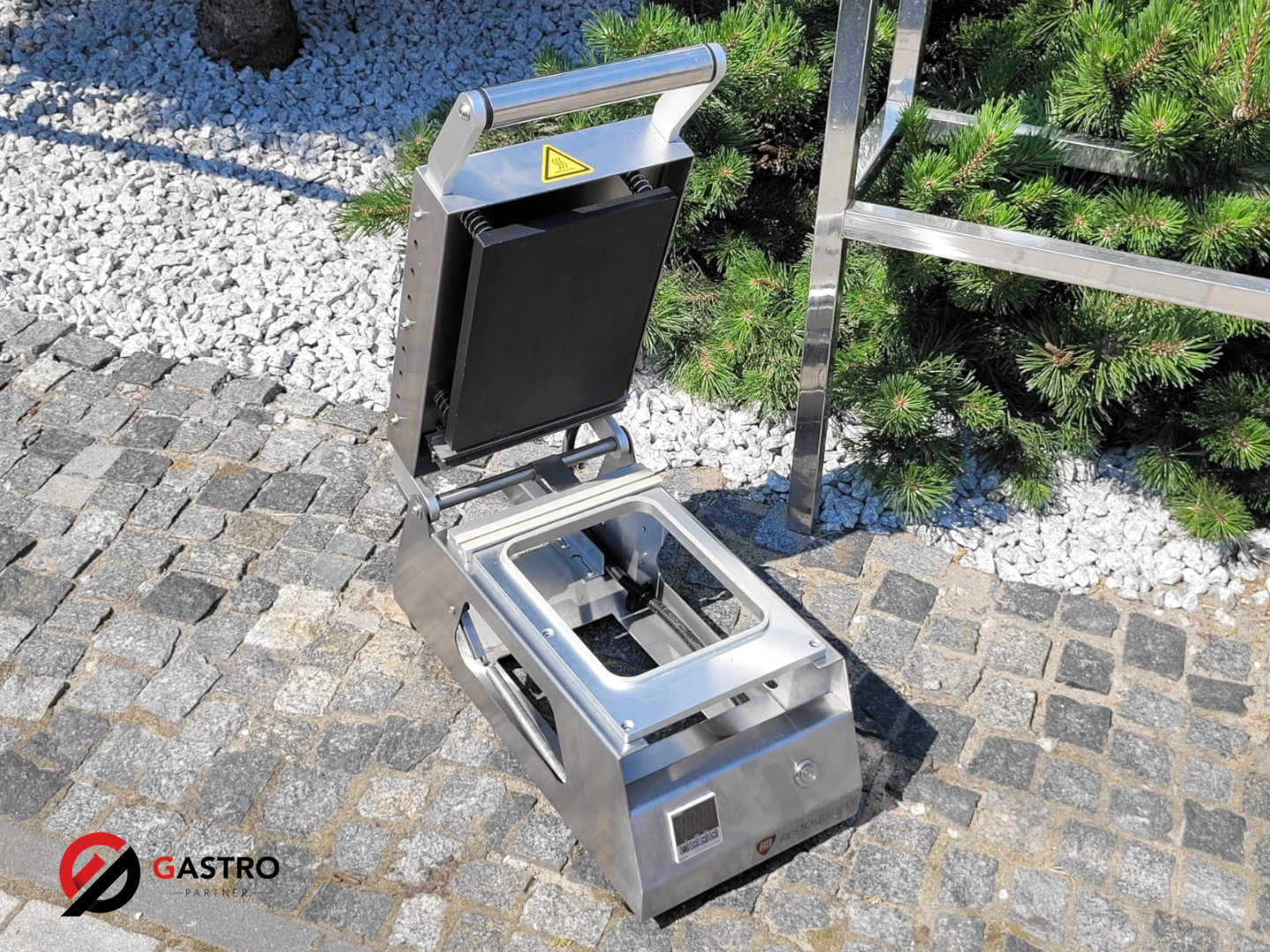 Zgrzewarka do tacek RQDS-1 , 700W sterowanie elektroniczne