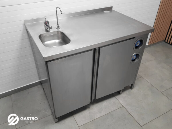 Szafka pod ekspres z podajnikiem na kubki 113x70x85cm