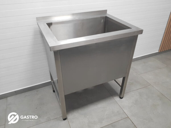 Basen, zlew gastronomiczny 80x60x85 cm