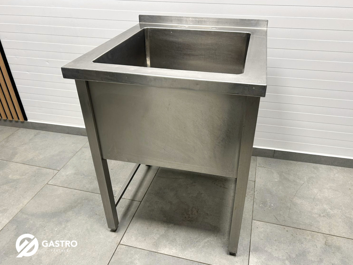 Basen gastronomiczny ze stali nierdzewnej 65x60x85 cm