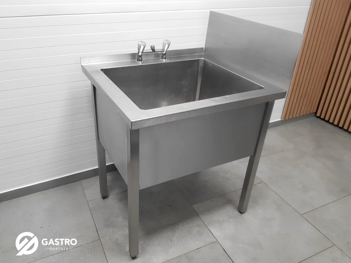 Basen gastronomiczny ze stali nierdzewnej 80x70x85