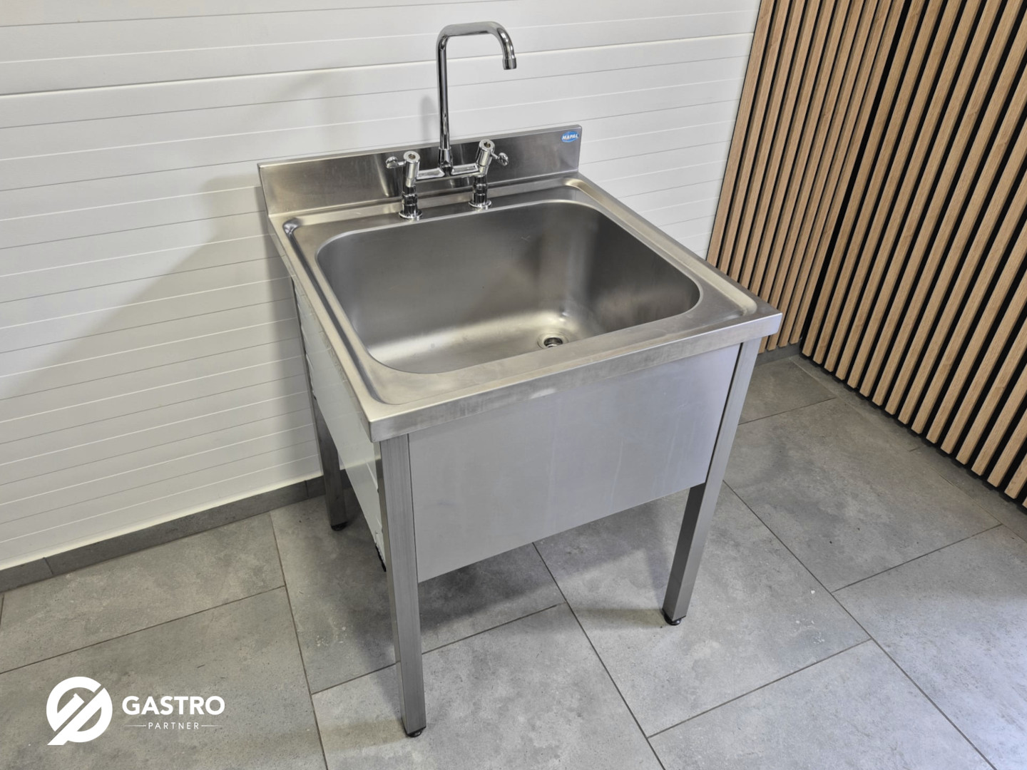 basen i zlew gastronomiczny używany spawany GastroPartner