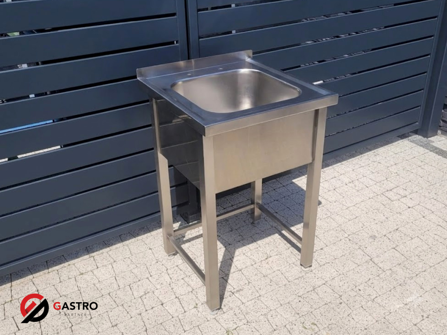 Basen gastronomiczny 1-kom 55x55x85 cm - obrazek 2