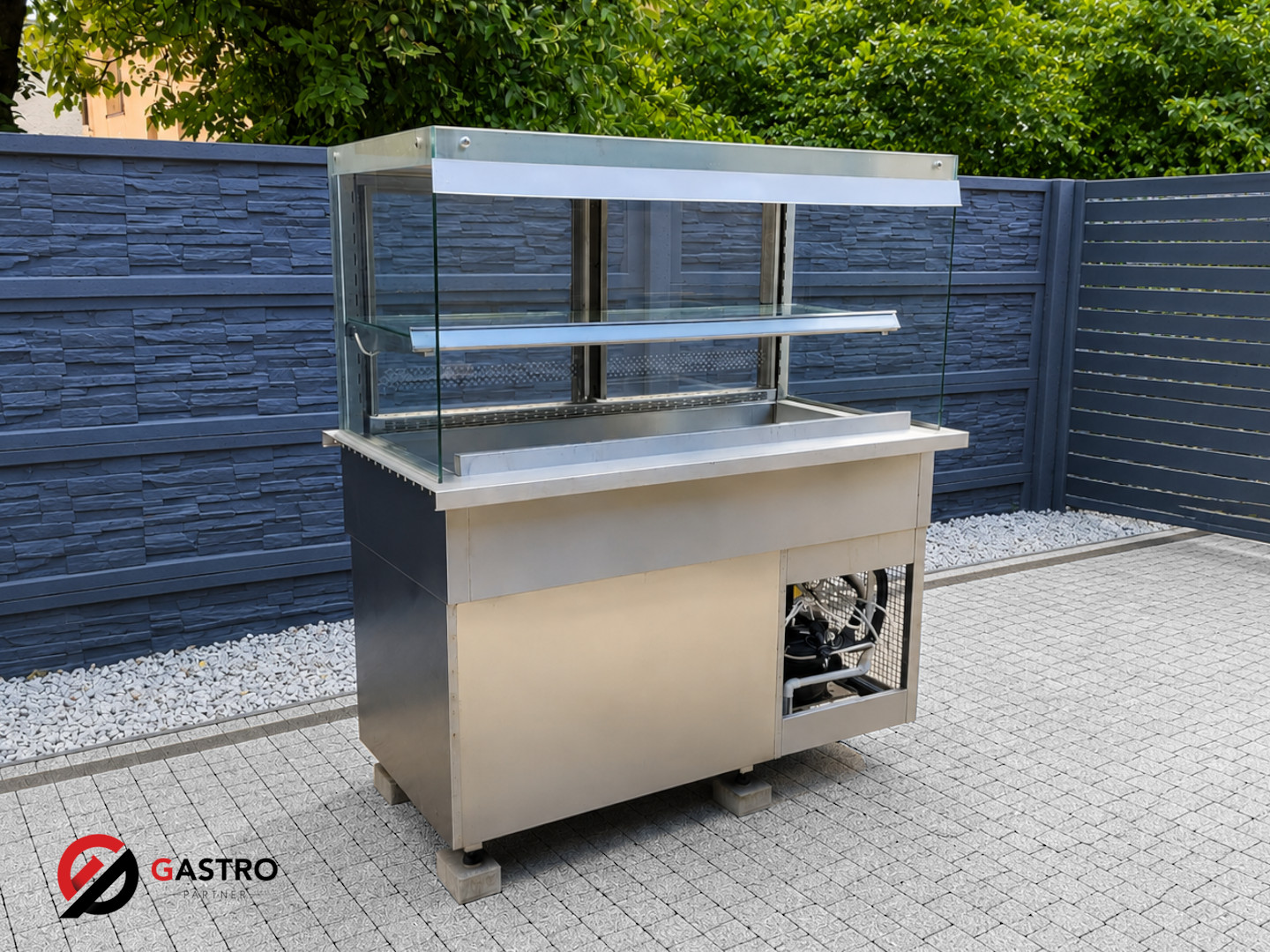 Witryna chłodnicza INOX